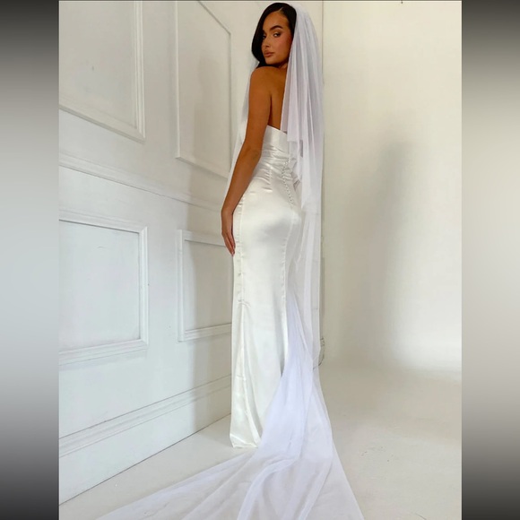 Meshki - Kaitlin Strapless Gown - Picture 8 of 11